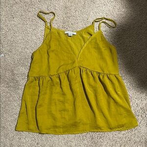 Yellow Sleeveless Top